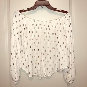 Billabong off the shoulder top